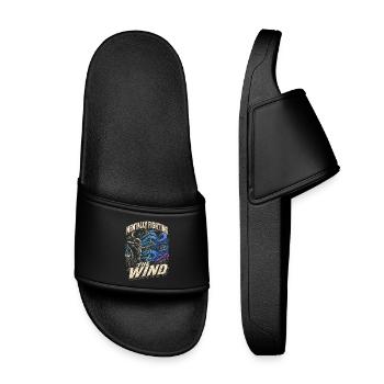 Archery Archer - Kids’ Pool Sliders - black - Front