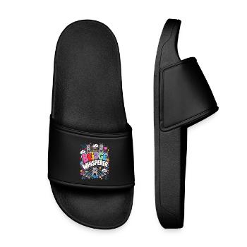 Ingénieur de ponts Génie civil - Claquettes enfant - noir - Devant