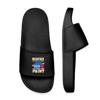 Garage Detailer Car Detailing Car Detailer - Kids’ Pool Sliders - black - Front