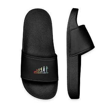 Évolution de la clarinette - Claquettes enfant - noir - Devant