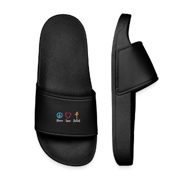 Peace Love Ballet - Claquettes enfant - noir - Devant