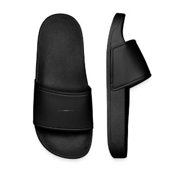 Drapeau italien - Claquettes enfant - noir - Devant
