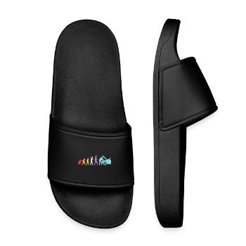 Evolution Mechanic Humor Mechanic Garage - Kids’ Pool Sliders - black - Front