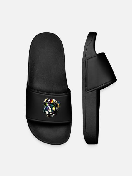 Bulldog Pilot - Kids’ Pool Sliders - black
