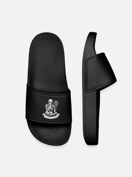 Moi en attente de ma Saint-Valentin - Célibataire, Saint-Valentin - Claquettes enfant - noir
