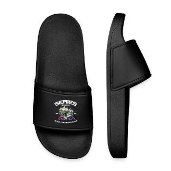 Defender Land-Rover Série Original - Claquettes enfant - noir - Devant