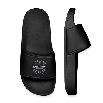 Virée shopping du Cyber Monday - Claquettes enfant - noir - Devant