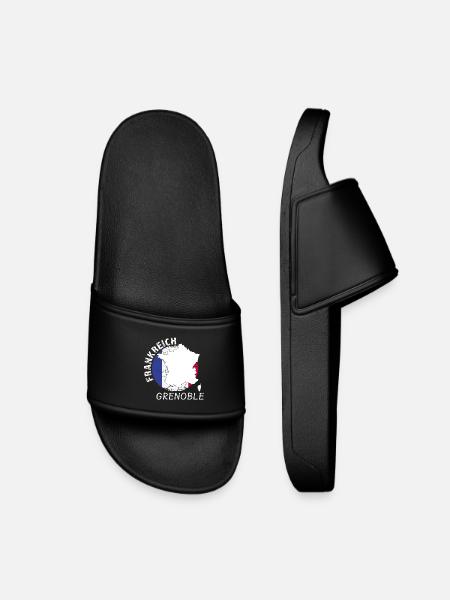 Grenoble - Claquettes enfant - noir