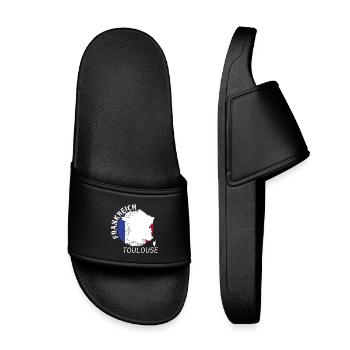 Toulouse - Kids’ Pool Sliders - black - Front