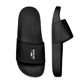 Pays-Bas / Cadeau / Idée cadeau - Claquettes enfant - noir - Devant