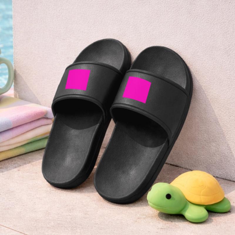 Pink Background Texture Customize Template Kids’ Pool Sliders