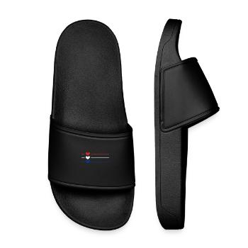 Islande - Claquettes enfant - noir - Devant