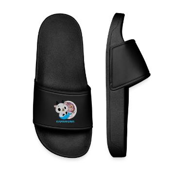 Signe du zodiaque Capricorne - Claquettes enfant - noir - Devant