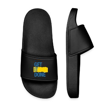 Faites-le (obscurité) - Claquettes enfant - noir - Devant