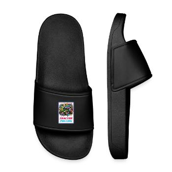 Puissance de traction du tracteur - Claquettes enfant - noir - Devant