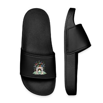 L’Arche de la Joie - Claquettes enfant - noir - Devant