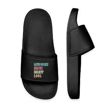 Date de culte : mai 1961 - Claquettes enfant - noir - Devant
