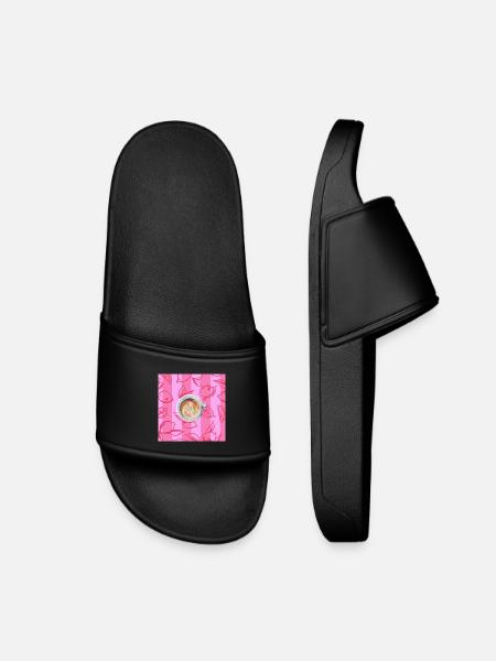 Cappuccino - Kids’ Pool Sliders - black