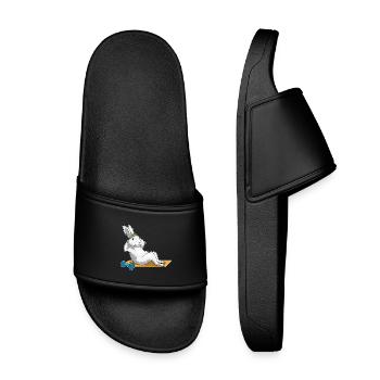 Bunny Abdominal Training Bodybuilding - Claquettes enfant - noir - Devant