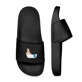 Baignoire Meerkat - Claquettes enfant - noir - Devant
