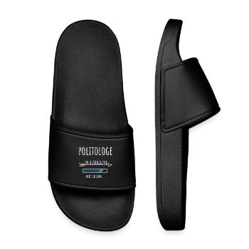 Sciences politiques Etudes Profession Formation Politologue - Claquettes enfant - noir - Devant