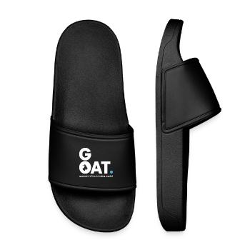 Déclaration de la collation GOAT - Claquettes enfant - noir - Devant