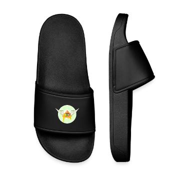 Saint Nacho - Claquettes enfant - noir - Devant