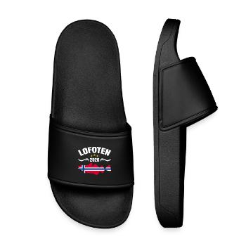 Lofoten 2026 - Claquettes enfant - noir - Devant