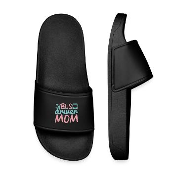 Chauffeur de bus Maman - Claquettes enfant - noir - Devant