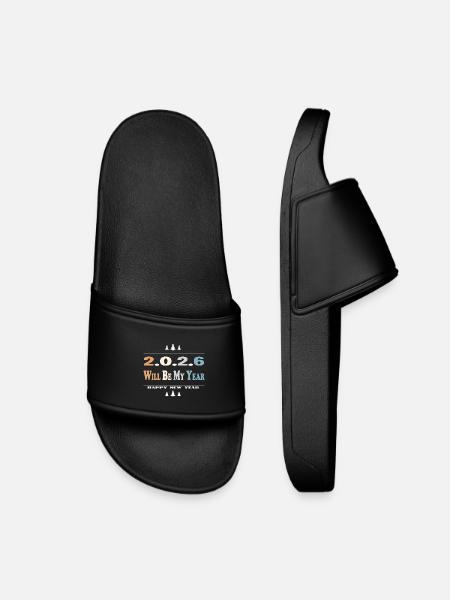2026 Will Be My Year - Kids’ Pool Sliders - black