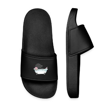 Baignoire de bain pour la taupe - Claquettes enfant - noir - Devant