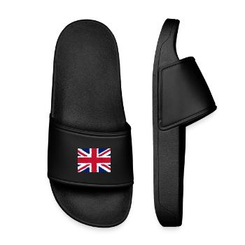 Drapeau du Royaume-Uni - Claquettes enfant - noir - Devant