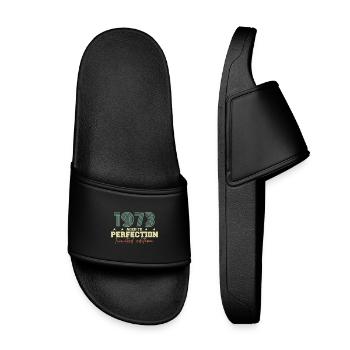 1973 - Claquettes enfant - noir - Devant