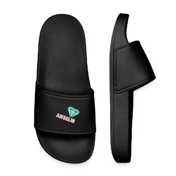 Diamant Anselm - Claquettes enfant - noir - Devant
