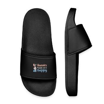 Rabbit Rabbit - Kids’ Pool Sliders - black - Front