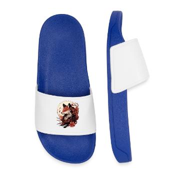 Fuchs Japon - Claquettes enfant - bleu roi - Devant