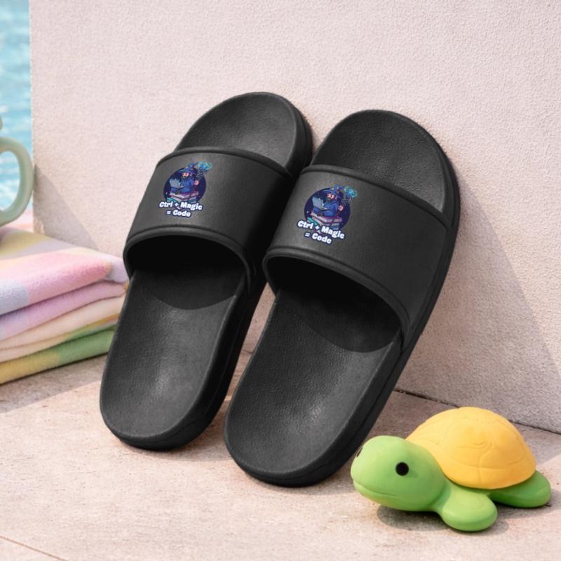 Ctrl Magic Code Wizard Kids’ Pool Sliders