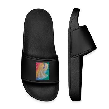 Rainbow Angel - Angel of Harmony - Angel Image - Claquettes enfant - noir - Devant