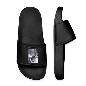 renne - Claquettes enfant - noir - Devant