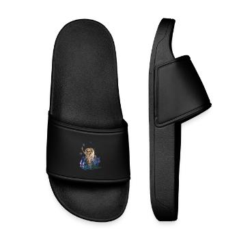Douce petite sirène - Claquettes enfant - noir - Devant