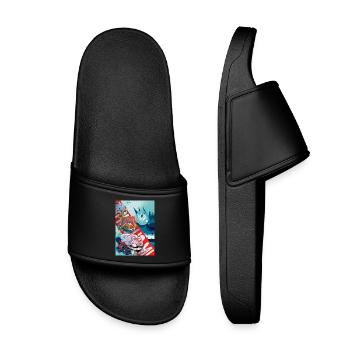 CHADADAN - Claquettes enfant - noir - Devant