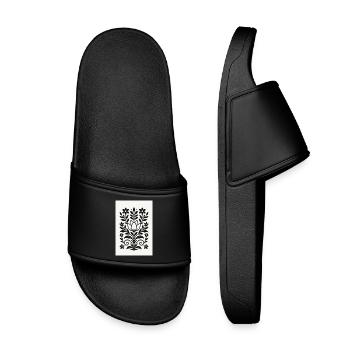 RayPay Eclipse - Kids’ Pool Sliders - black - Front