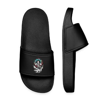 Koi ⭐ céleste - Claquettes enfant - noir - Devant