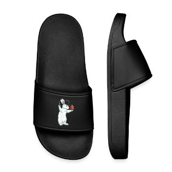 Sorcier de Pâques Lapin - Claquettes enfant - noir - Devant