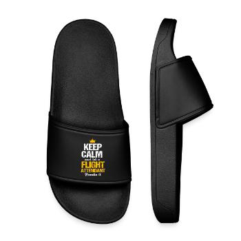 Hôtesse de l’air hôtesse de l’air - Claquettes enfant - noir - Devant