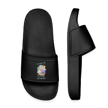 Cadeaux de hamster - Claquettes enfant - noir - Devant