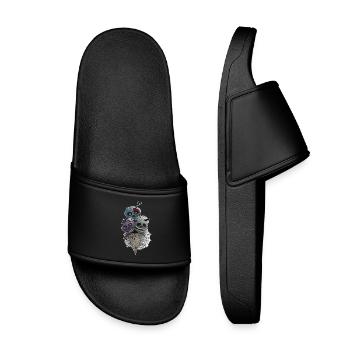GothICECream Deluxe - Kids’ Pool Sliders - black - Front
