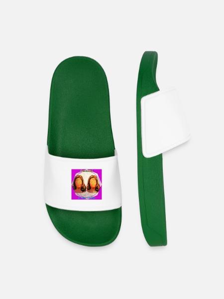 Twins - Kids’ Pool Sliders - dark green