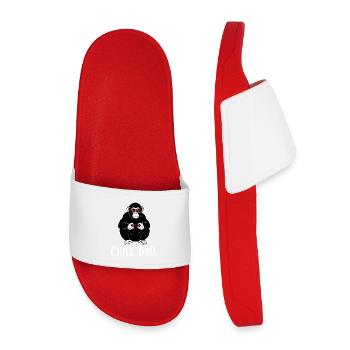 Singe relax avec la manette - Claquettes enfant - rouge - Devant