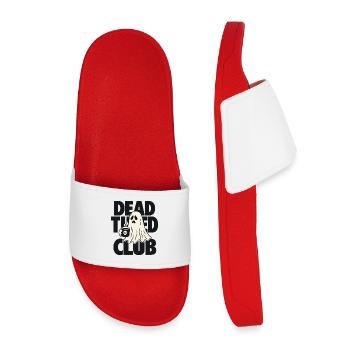 Club de Café des Fantômes Morts Fatigués - Claquettes enfant - rouge - Devant